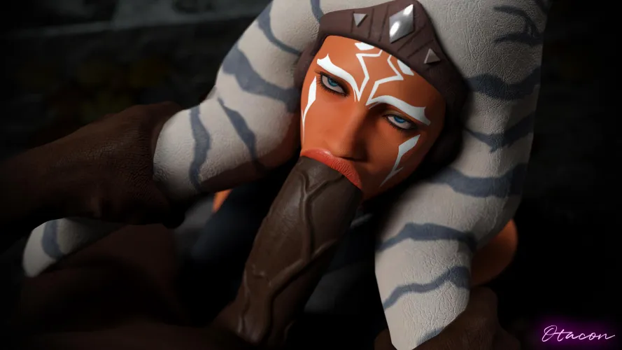 Ahsoka sucking dick (Otacon)