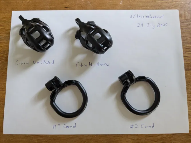 [DE/EU] [Cobra N+ Standard, Cobra N+ Narrow, #2 curved ring, #1 curved ring] - sell
