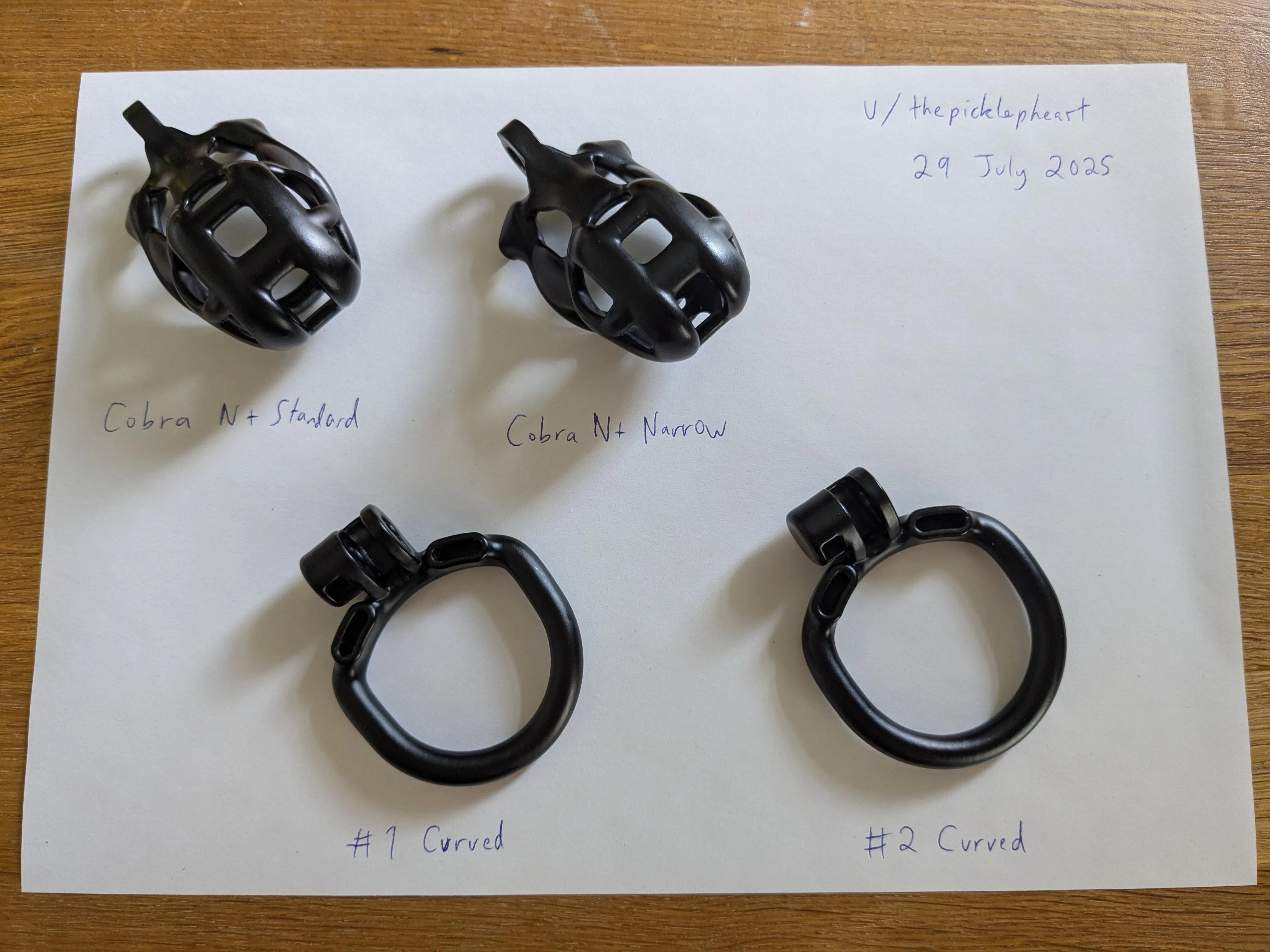 [DE/EU] [Cobra N+ Standard, Cobra N+ Narrow, #2 curved ring, #1 curved ring] - sell