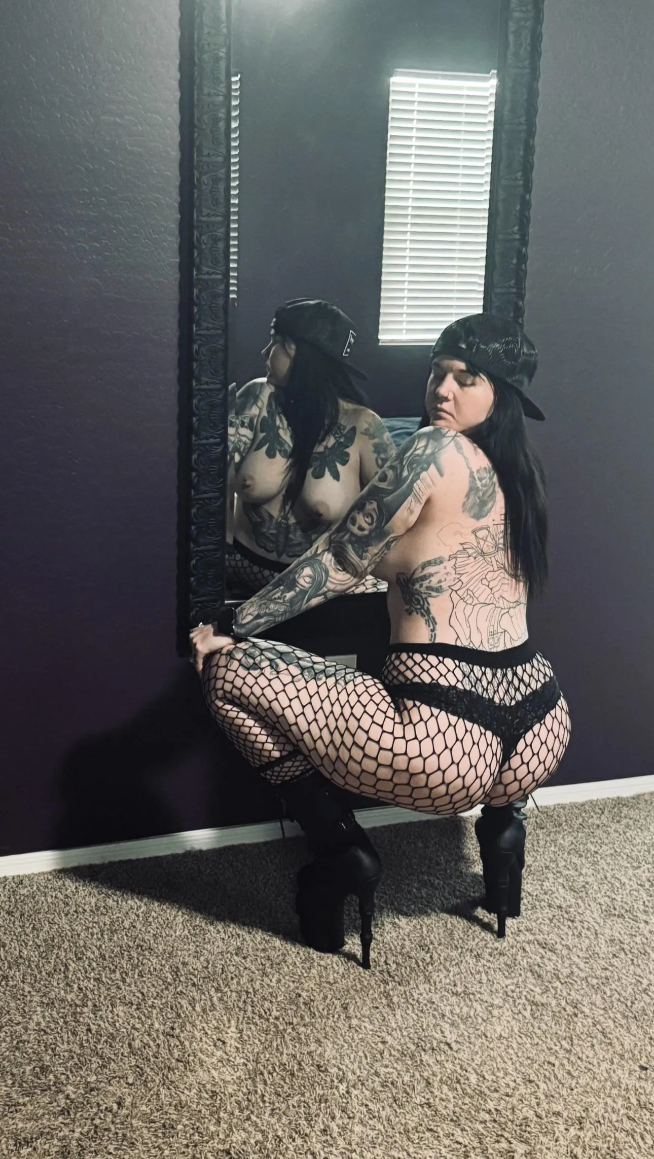 Fishnets and heels, whatever else could you want