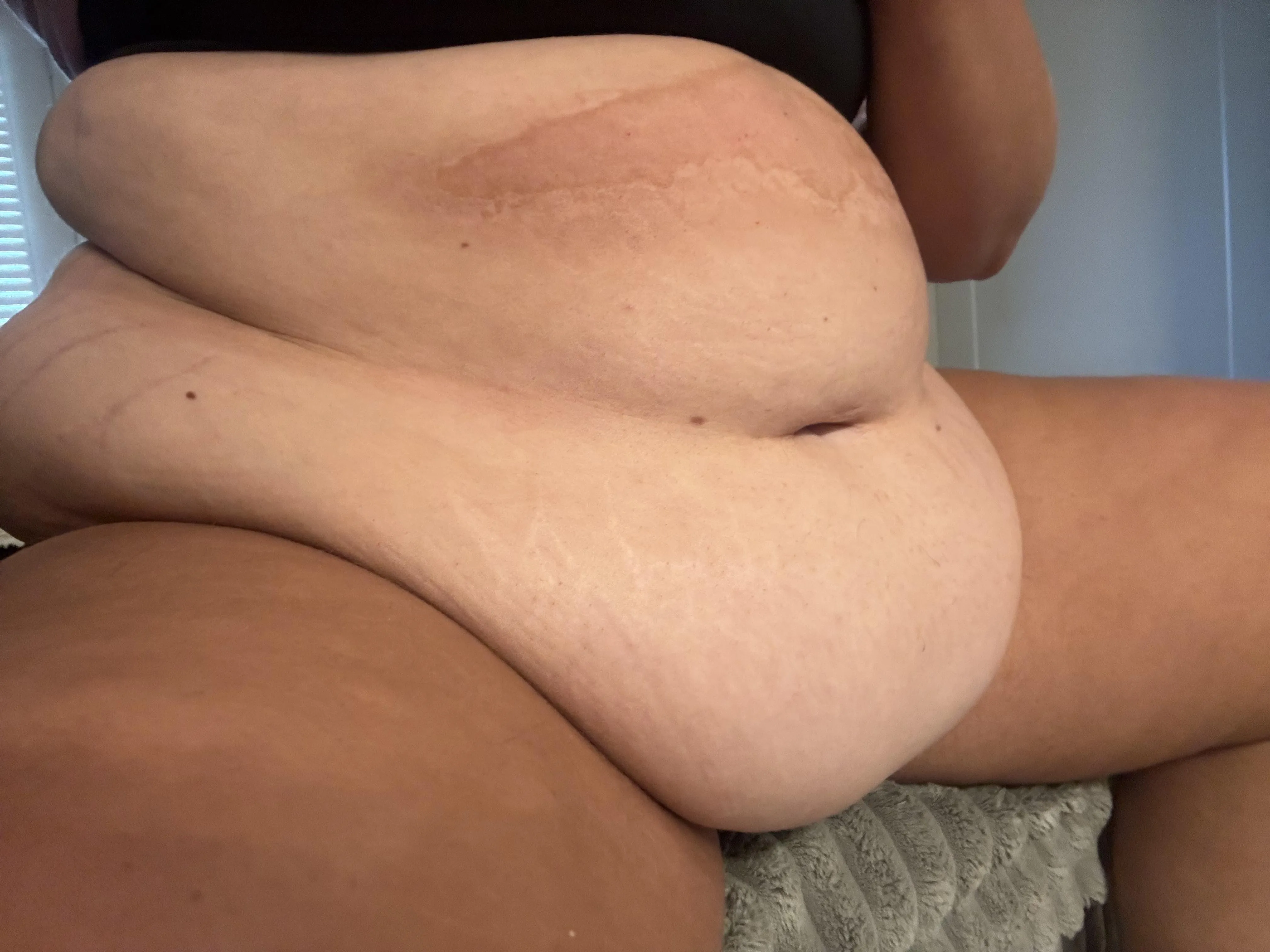 i am the most stuffed i’ve ever been. also my gut is touching the couch now. holy fuck i’m literally blowing up