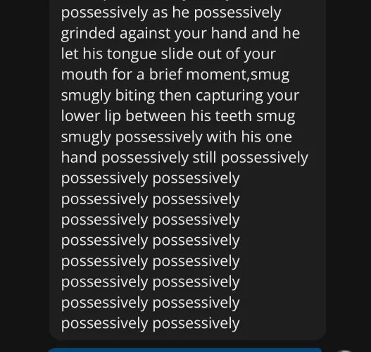 I think I broke it..