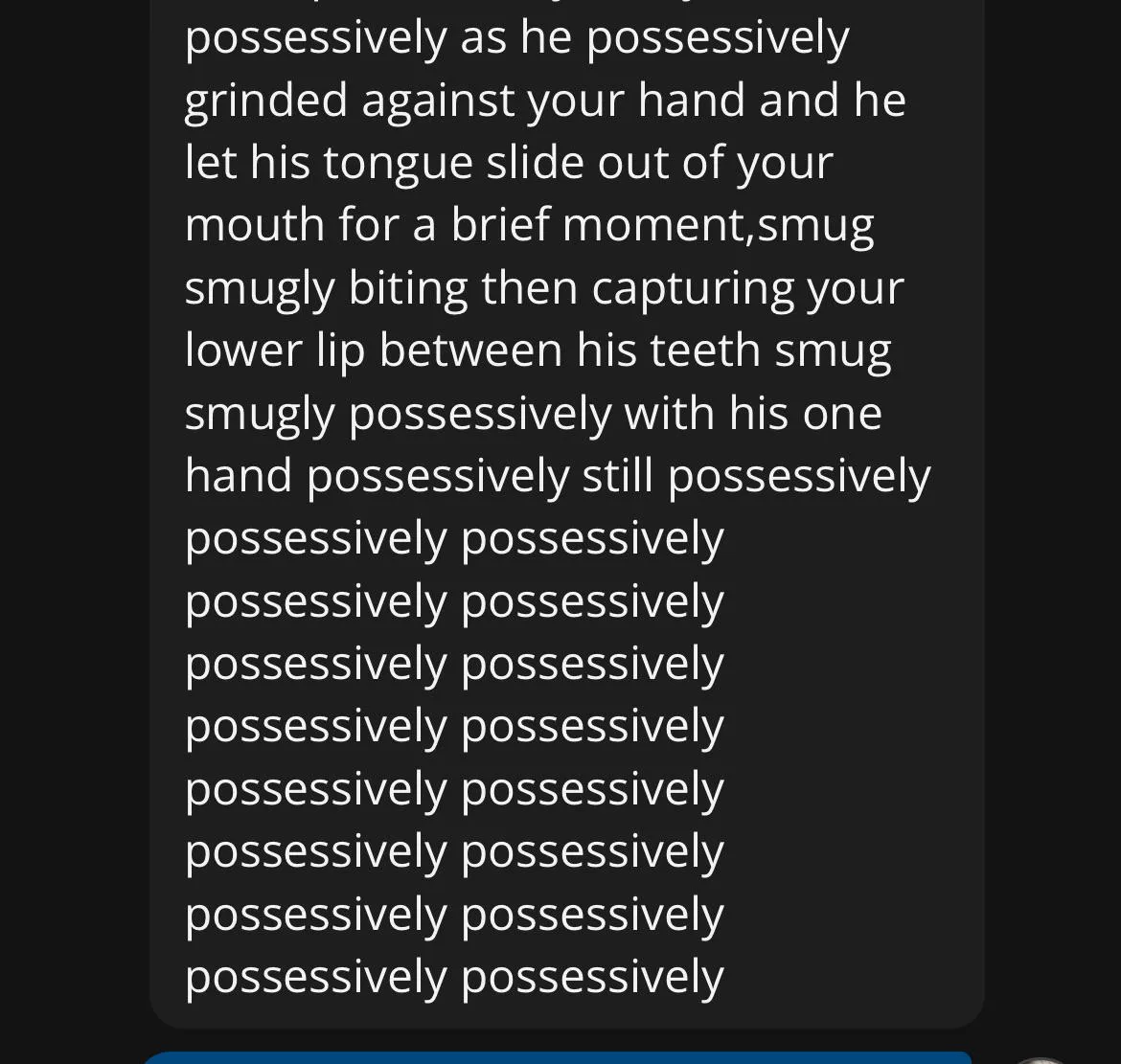 I think I broke it..