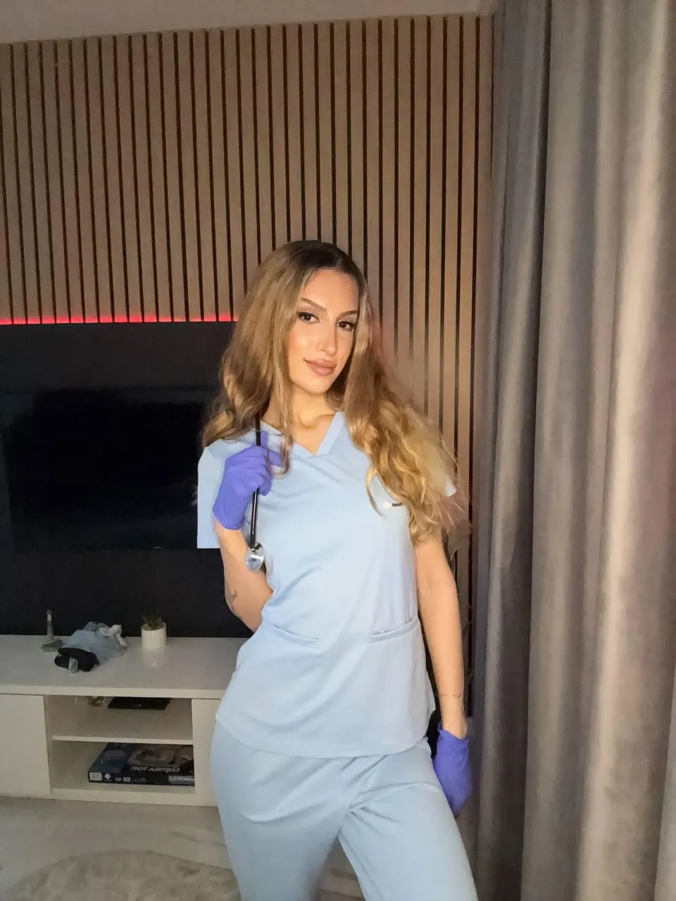 I’ll be the nurse and you can be the doctor 😉