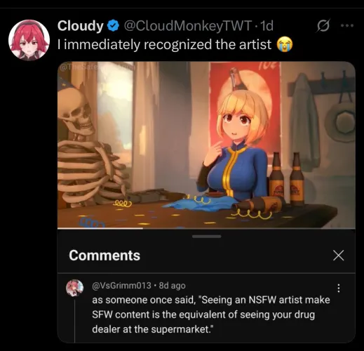 Is the artist merunyaa