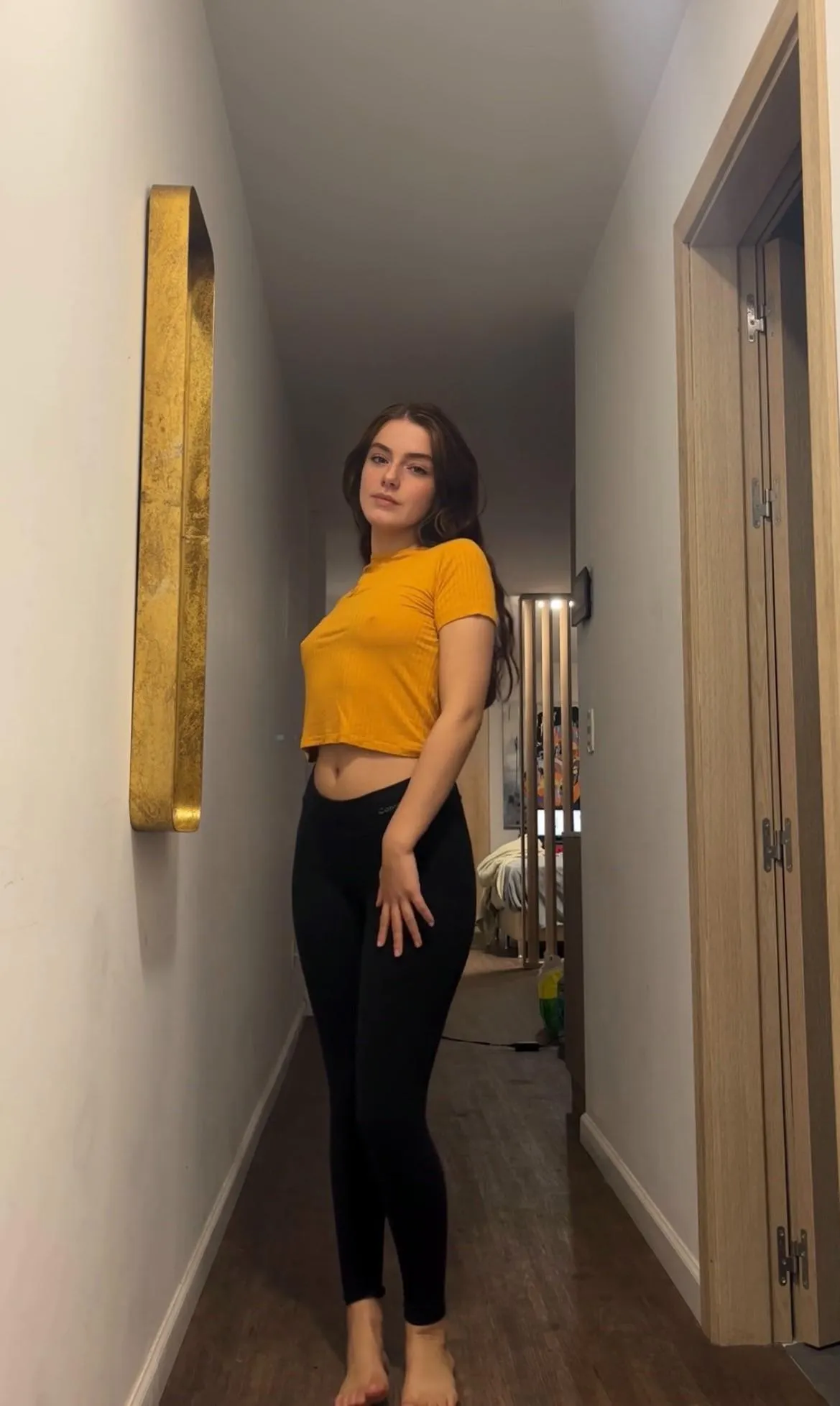 Love getting the attention at the store with no bra