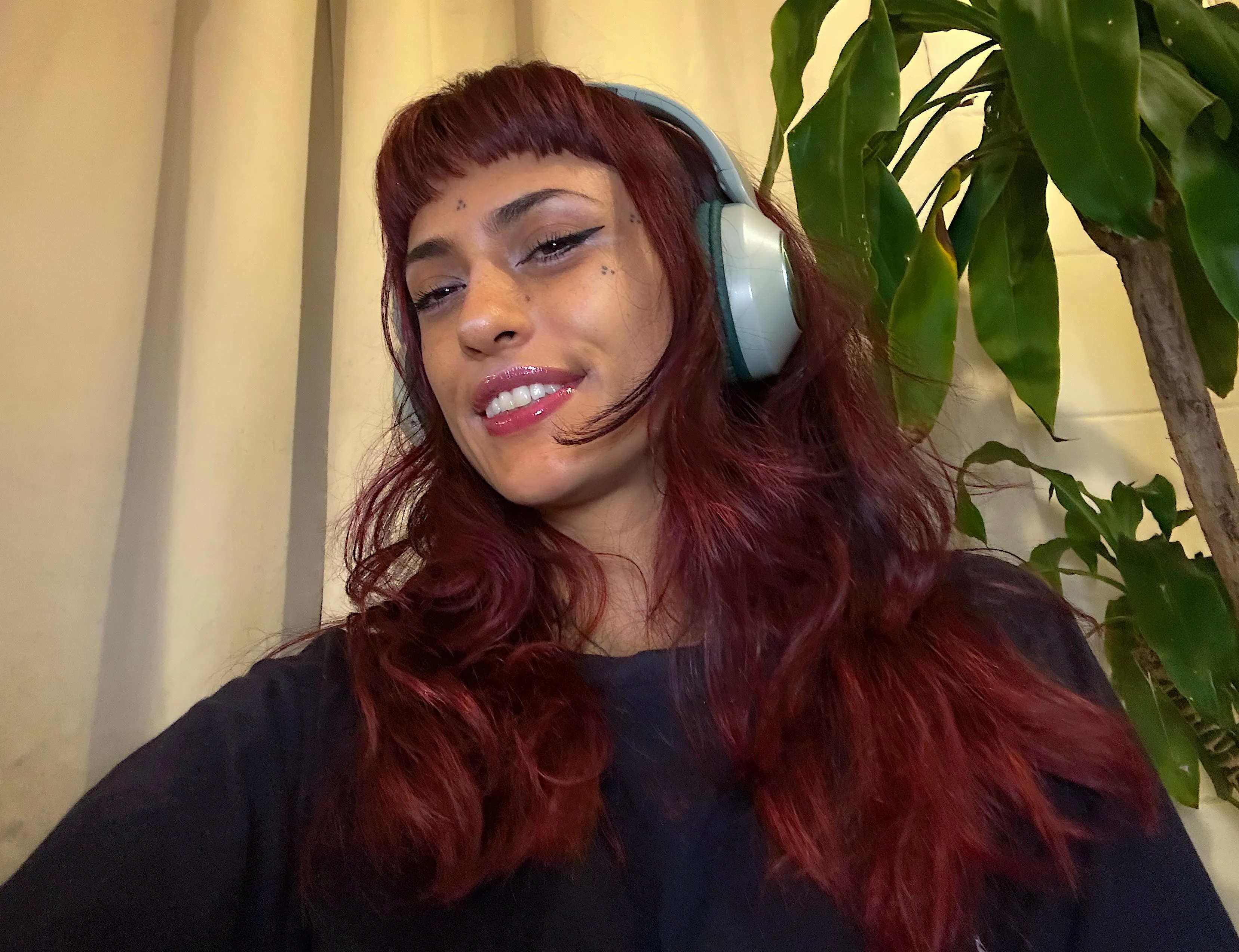 My bangs to short, but love my hair color