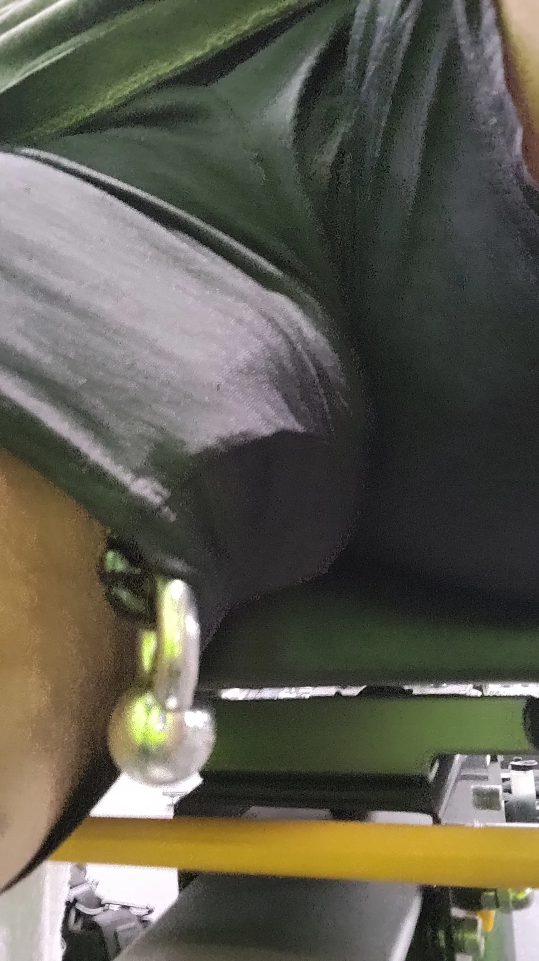 Slipped out while on the bike, gym shot