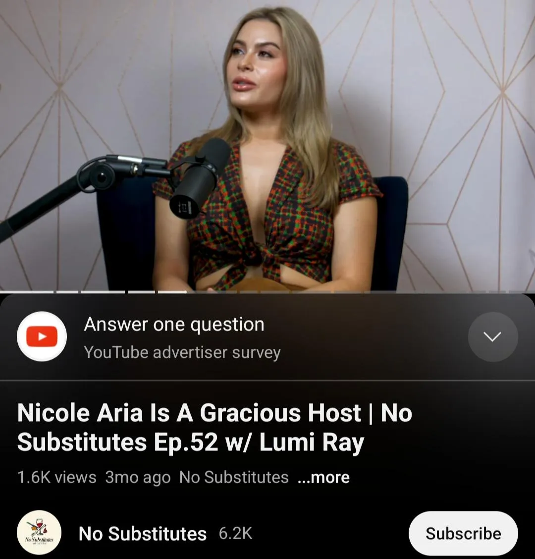 The most recent interview with Nicole Aria says she's Jewish and talks about Jew Food at 15:38 Does Mike Adriano know this?Her parents disown her for her Porn career. Lily Lou did say she doesn't hang out with Nicole. Why?