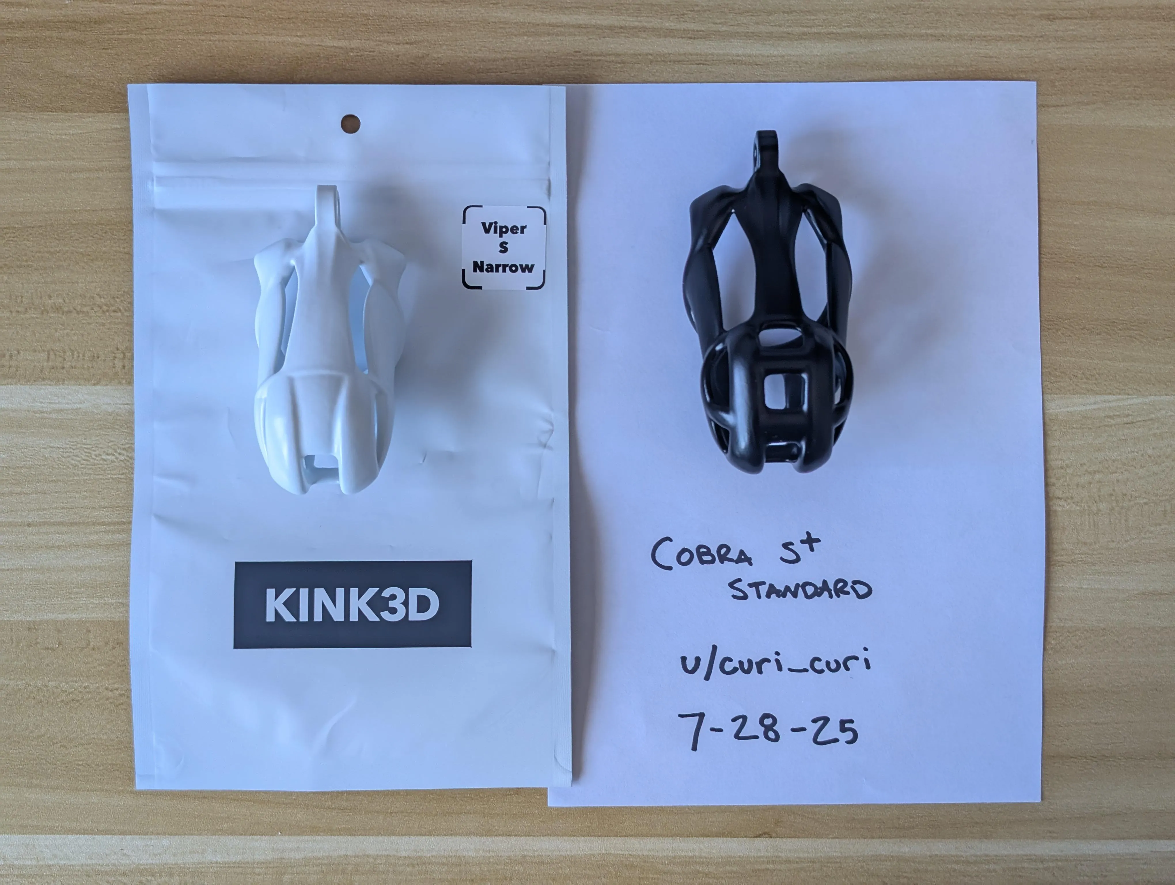 [US][SELL] Arctic White Viper S Narrow + Black Cobra S+ Standard