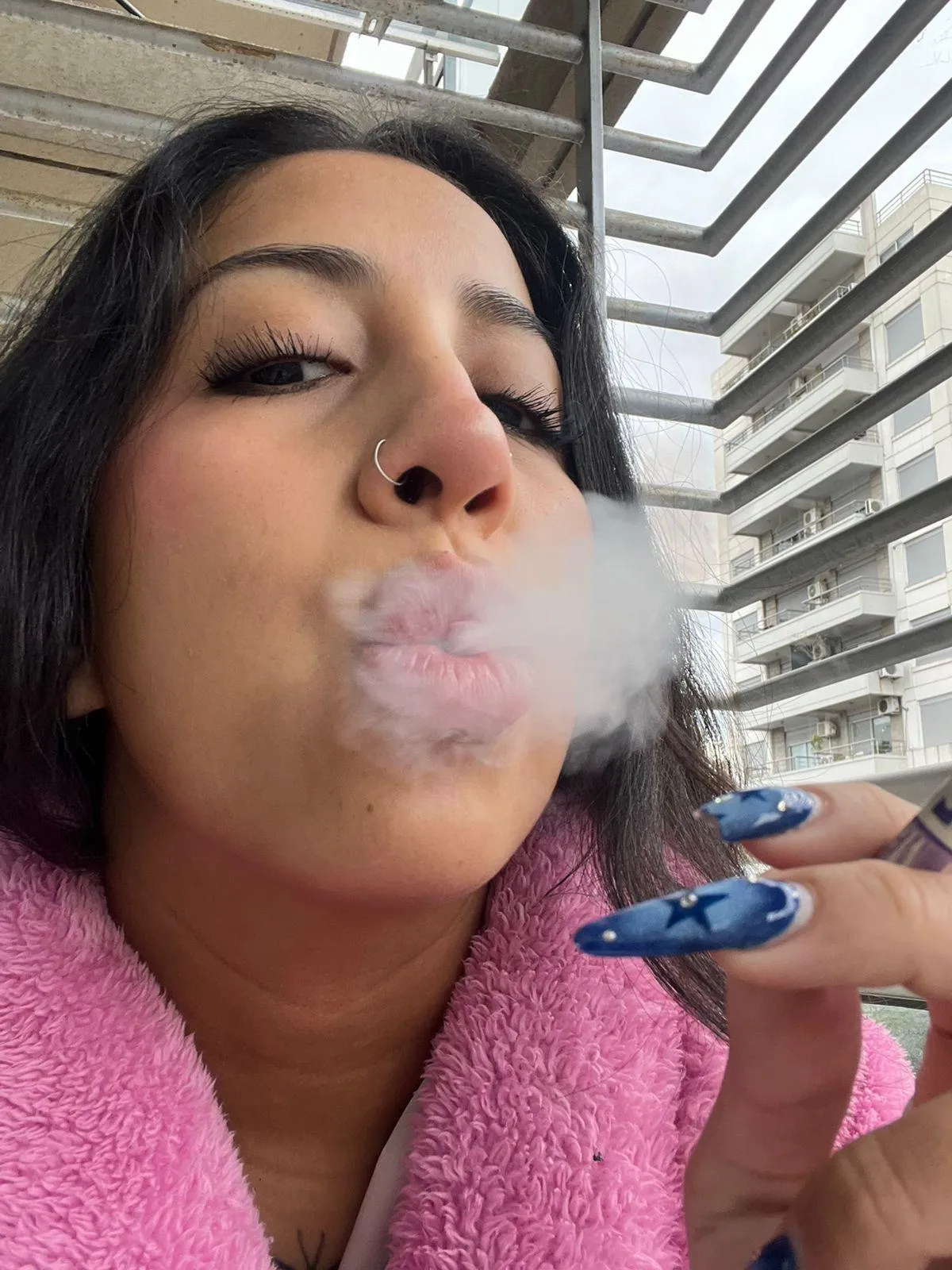 Can i sit in your legs and smoke?🥵