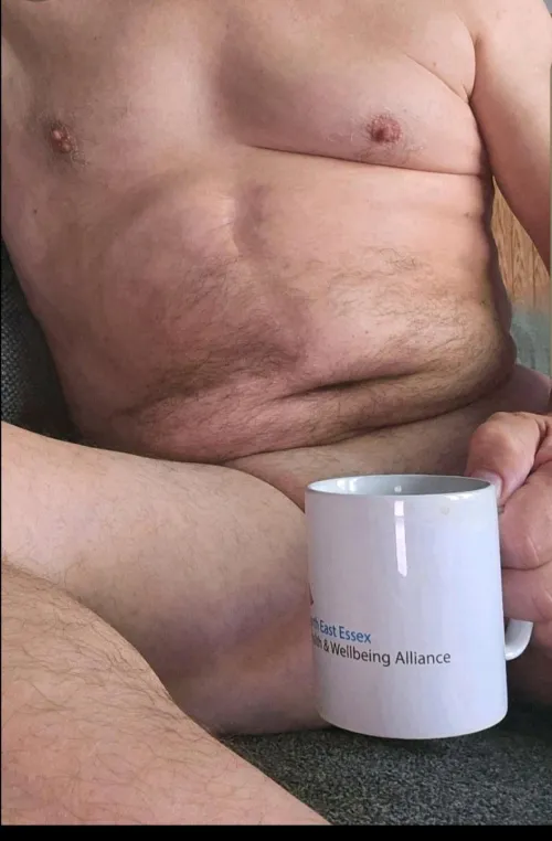 Enjoying a quick drink before work [58]