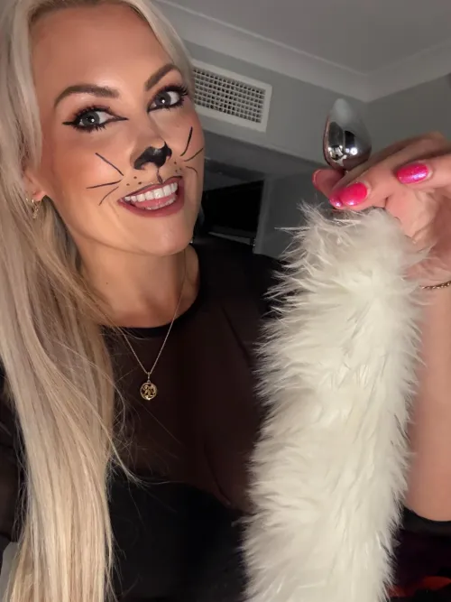 Hi neighbor you caught me getting naughty