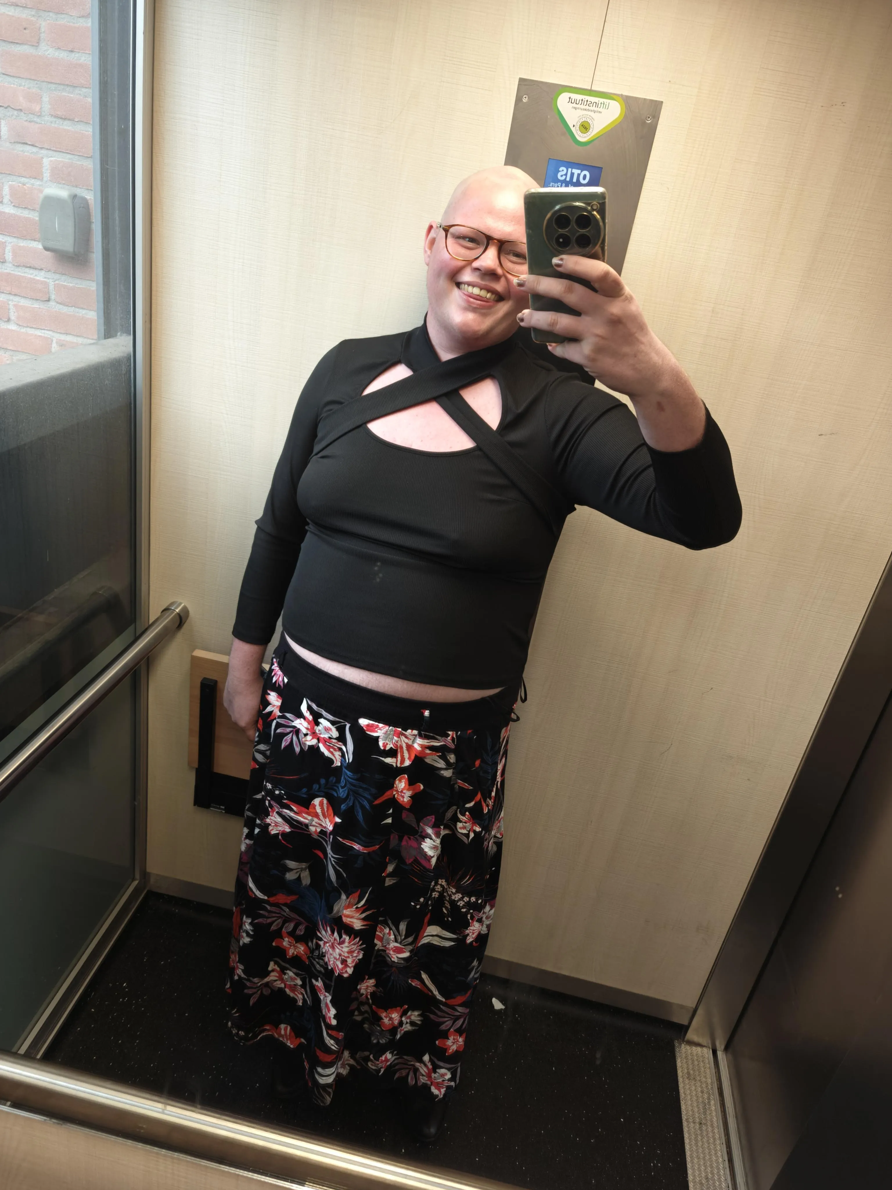 I just shaved my head for the very first time! What do you think?