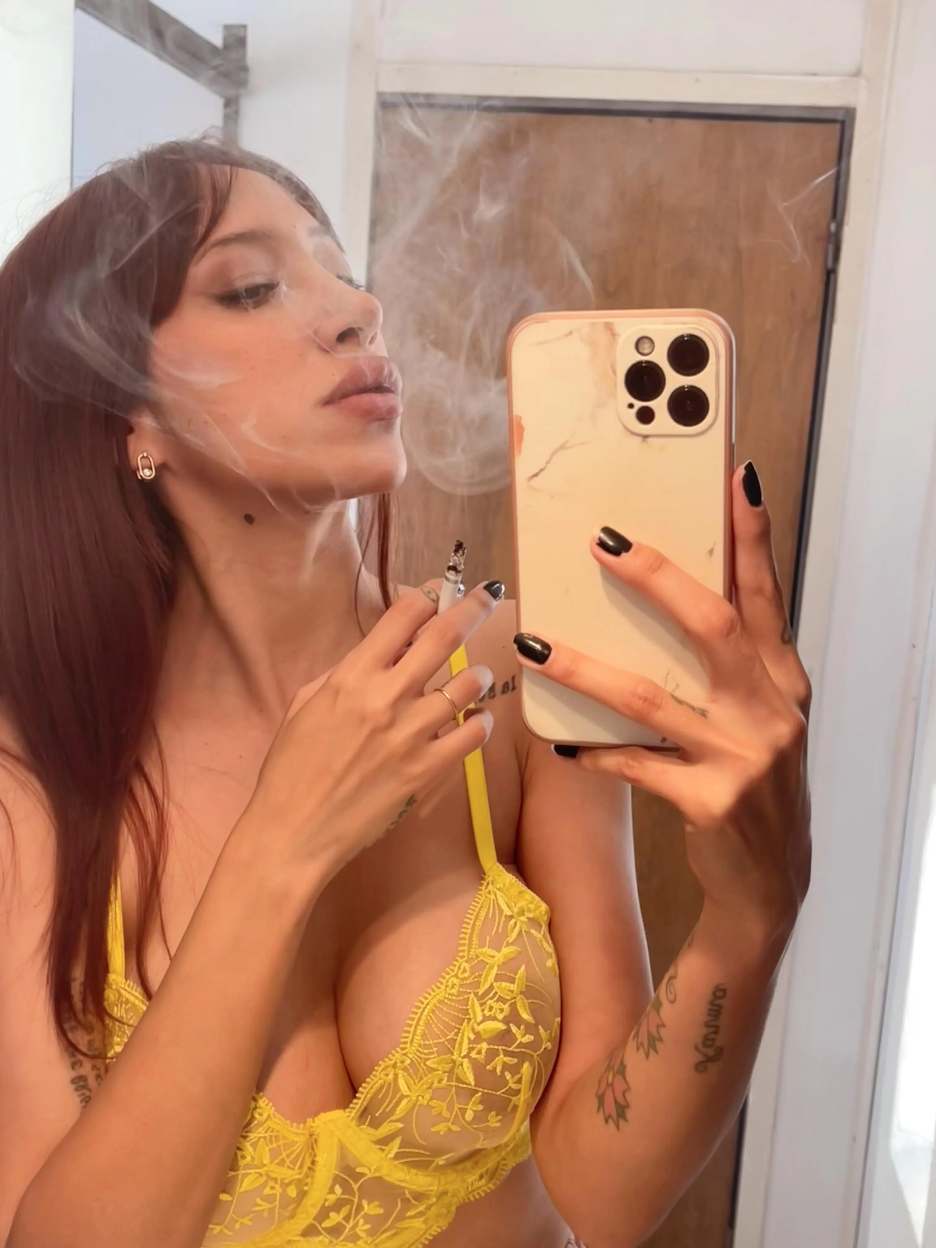 I know you’d love it if I blew the smoke right in your face…