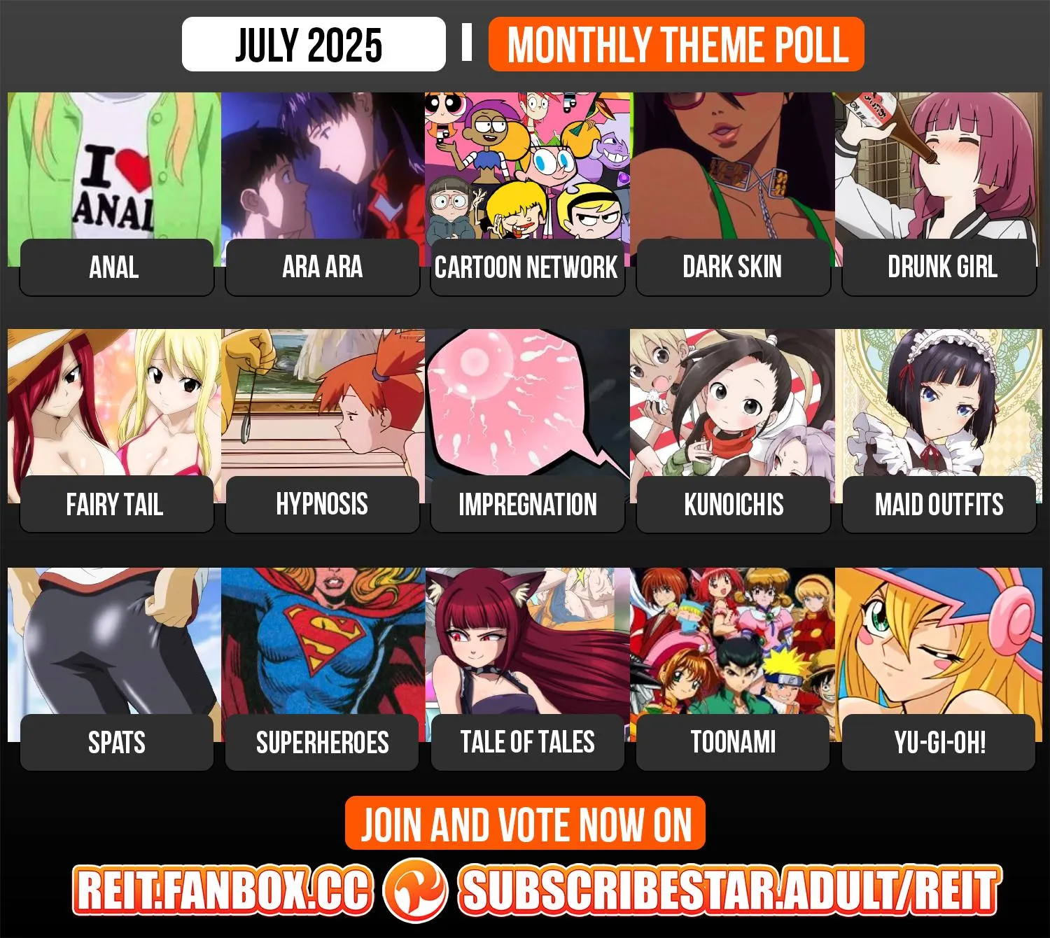 July 2025 Monthly-theme poll