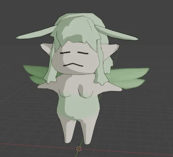 Leaf but I made her look like Puck (Chestnut) from Berserky