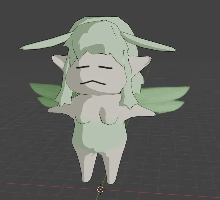 Leaf but I made her look like Puck (Chestnut) from Berserky