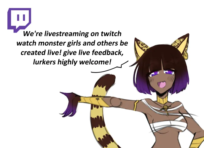 Streaming monster girls