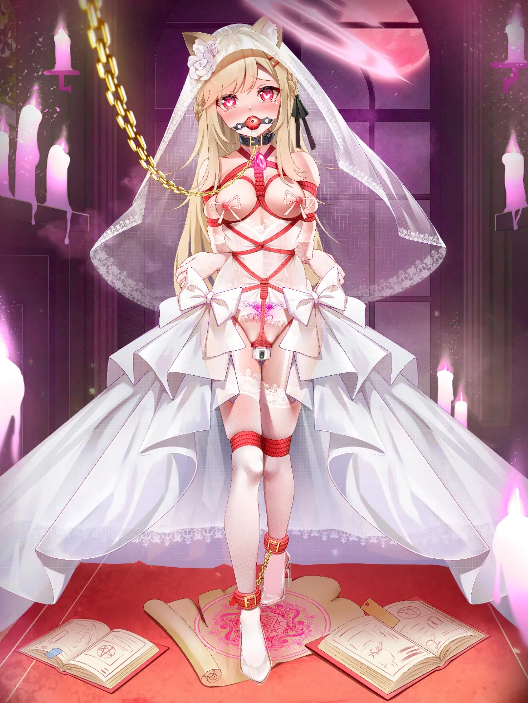 Too late hero, your princess has already pledged her eternal loyalty to the demon's lord~