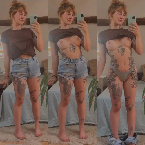 A gradual undressing