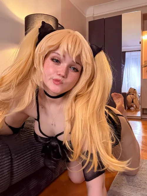 Ani from Grok cosplay by Neyrodesu