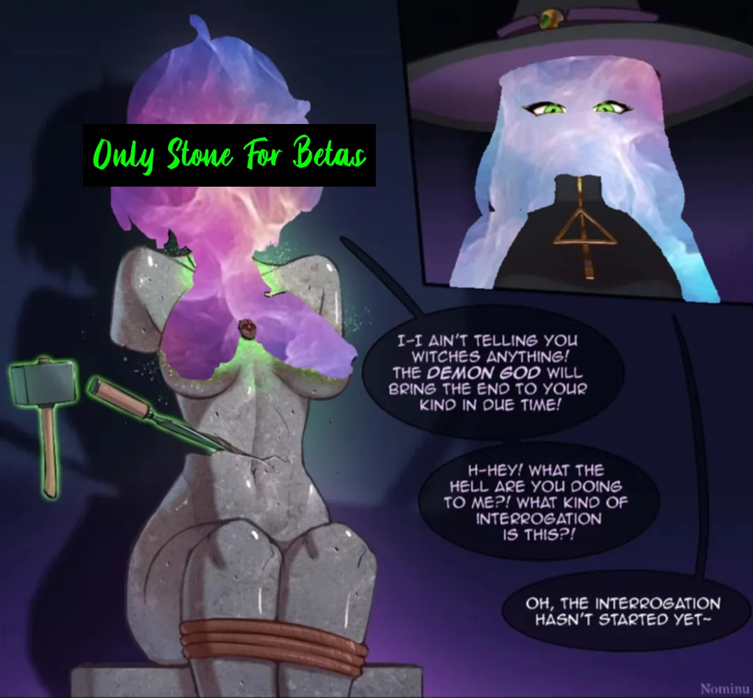 Betas only deserve to see statues, silly.