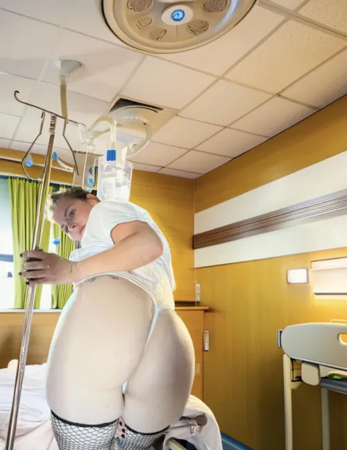 Doing my best to distract my favorite patient (you)