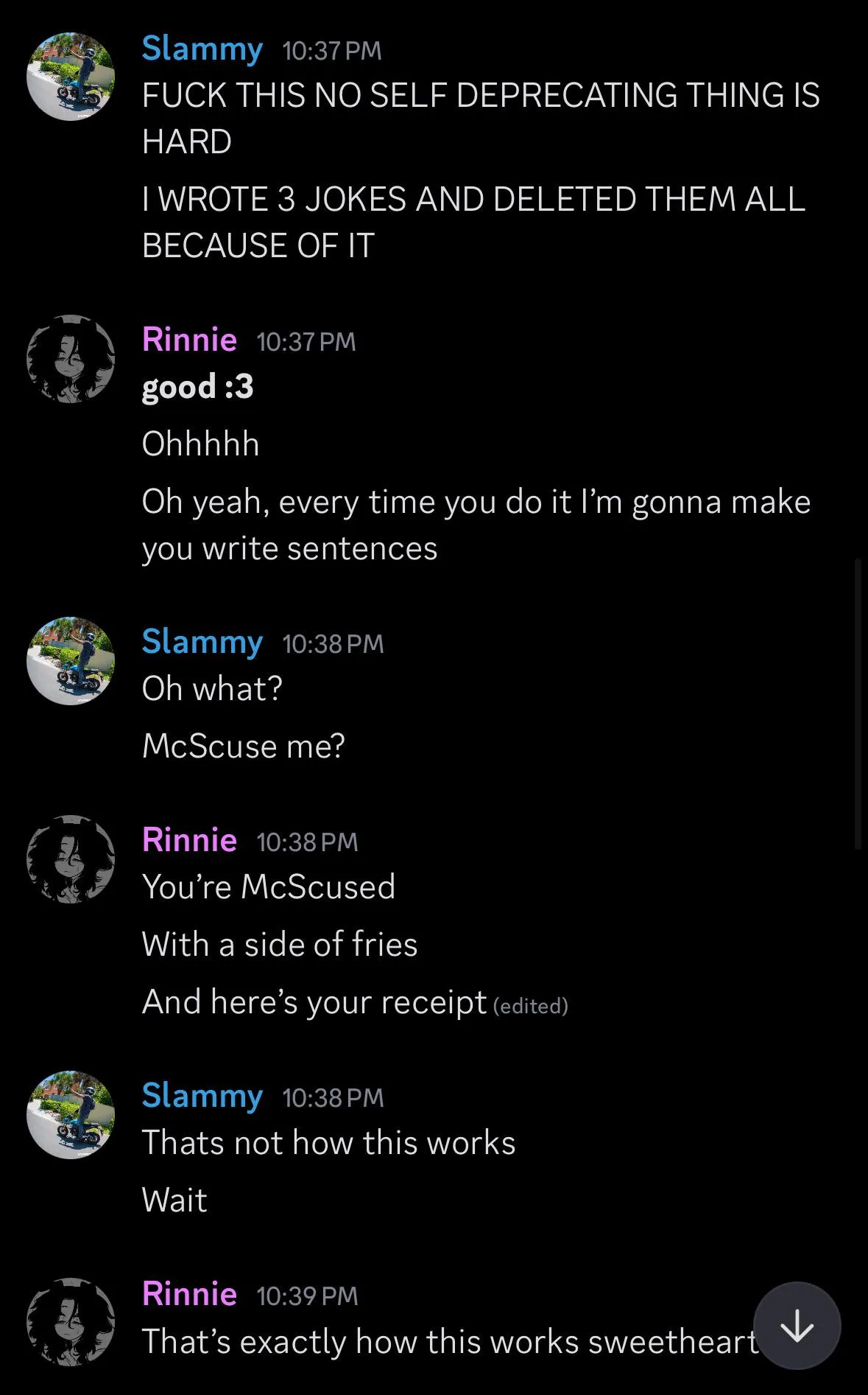 Feel free to leave suggestions for confidence-based affirmations I can make my sweet puppy write when he’s mean to himself 🩷