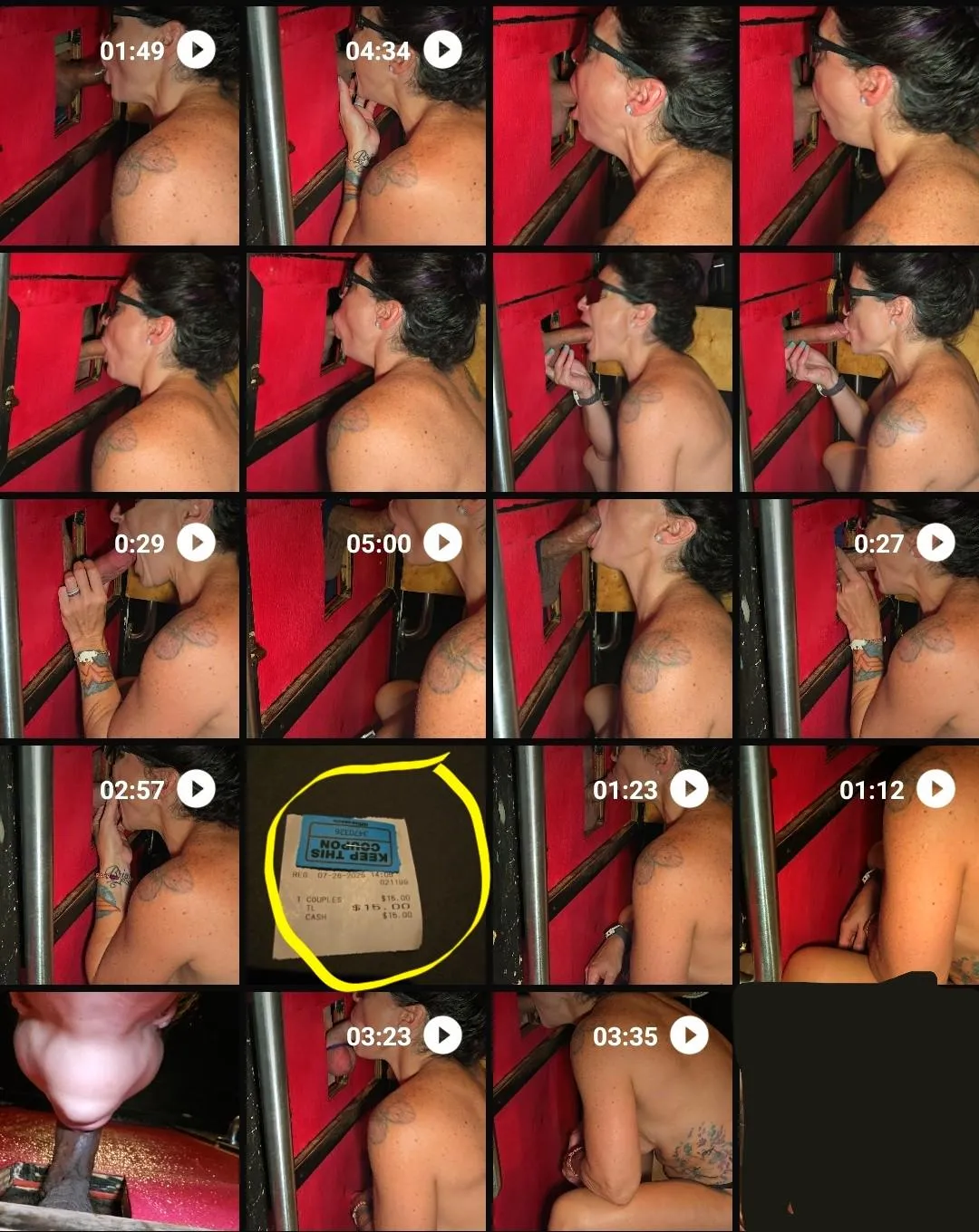 Had fun draining 10 cocks on Suck Dick Saturday. All vids always available :)