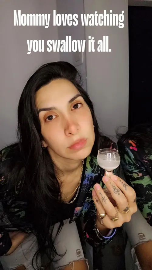 If on the first date I make you drink your own semen, would you see me again?