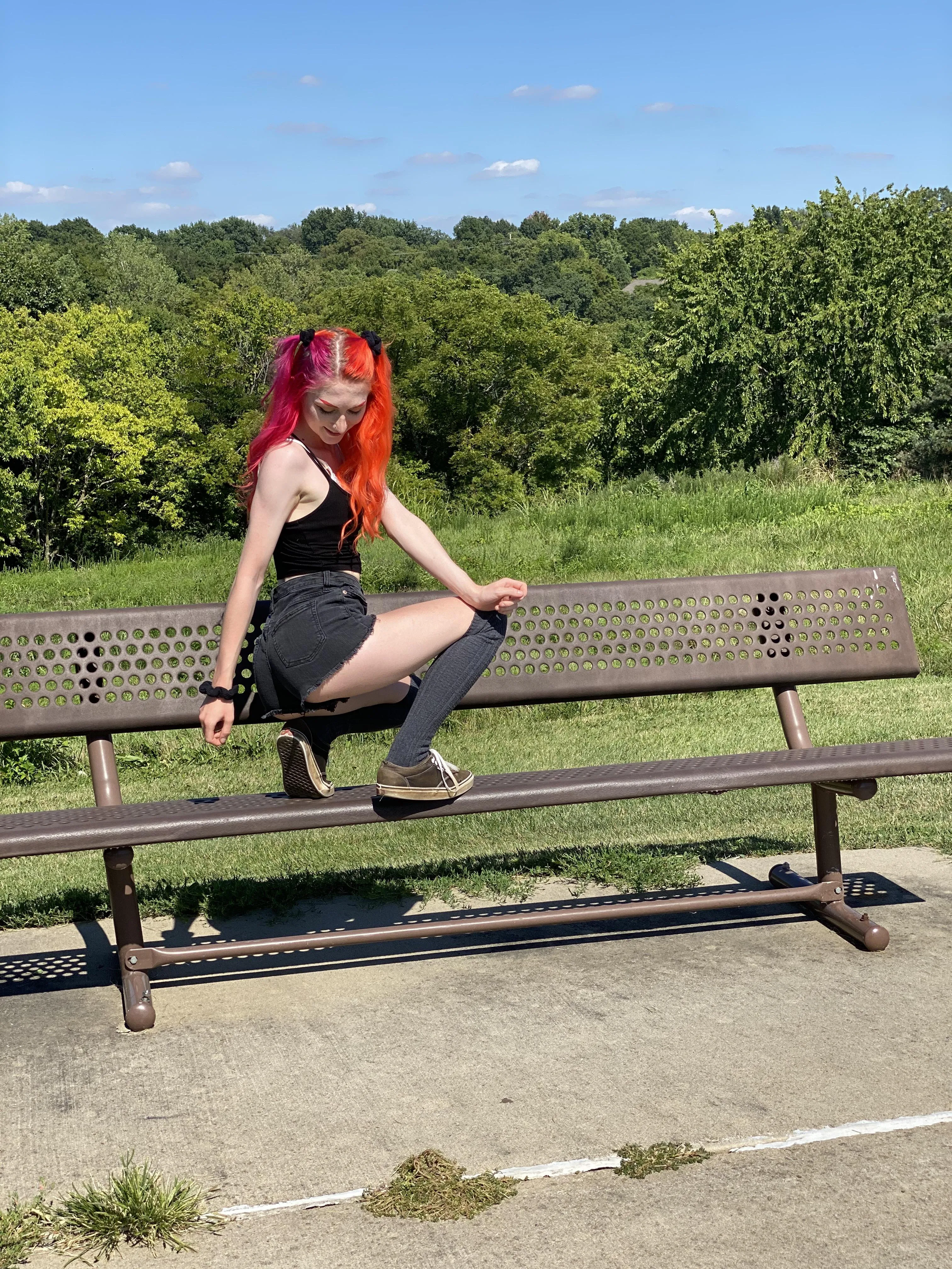 lil buns peeking out ~