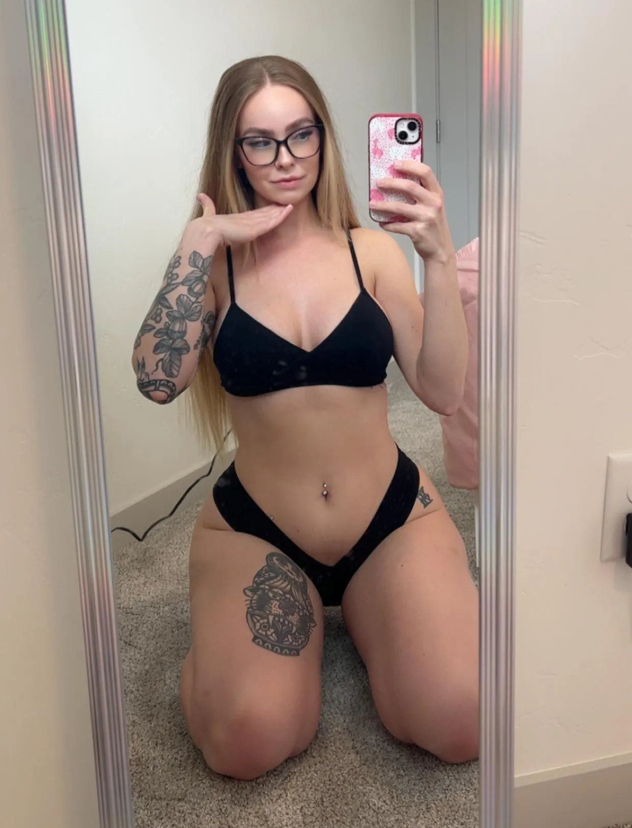 Liv Morgan on the outside, Steve Austin on the inside