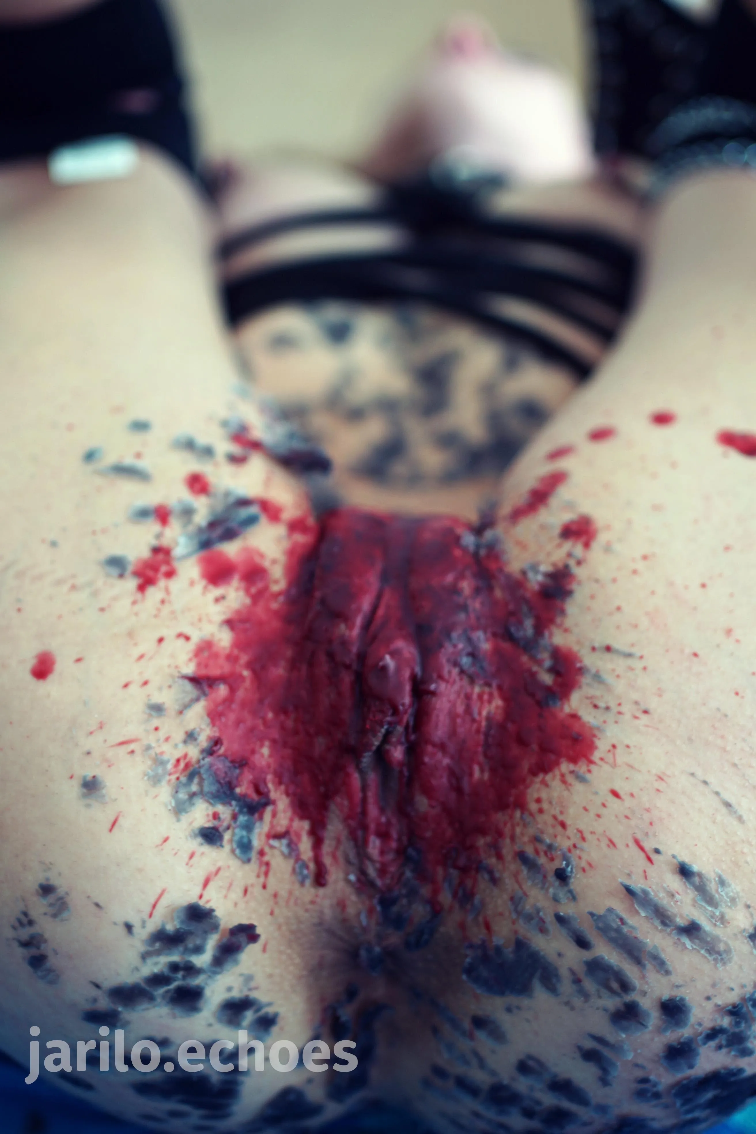 My pussy waxed. Effect worth the pain.