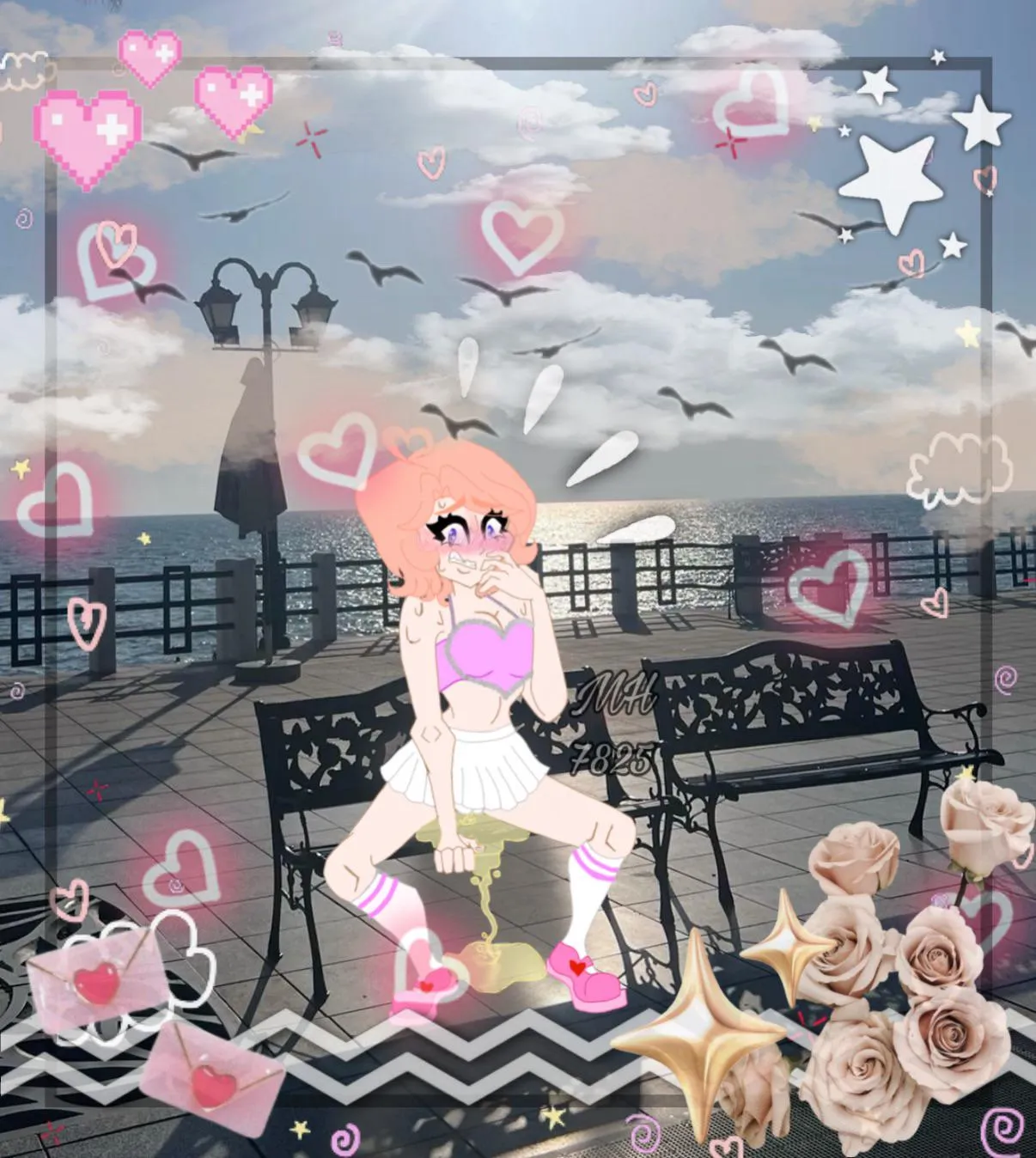 Public pee on the Pier 🤫🤭