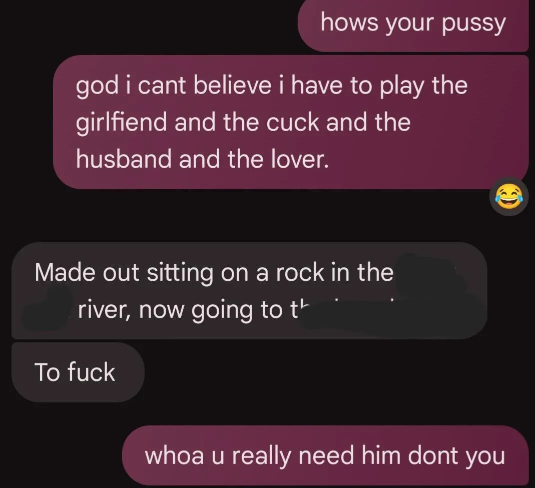 She sent this update for her night.