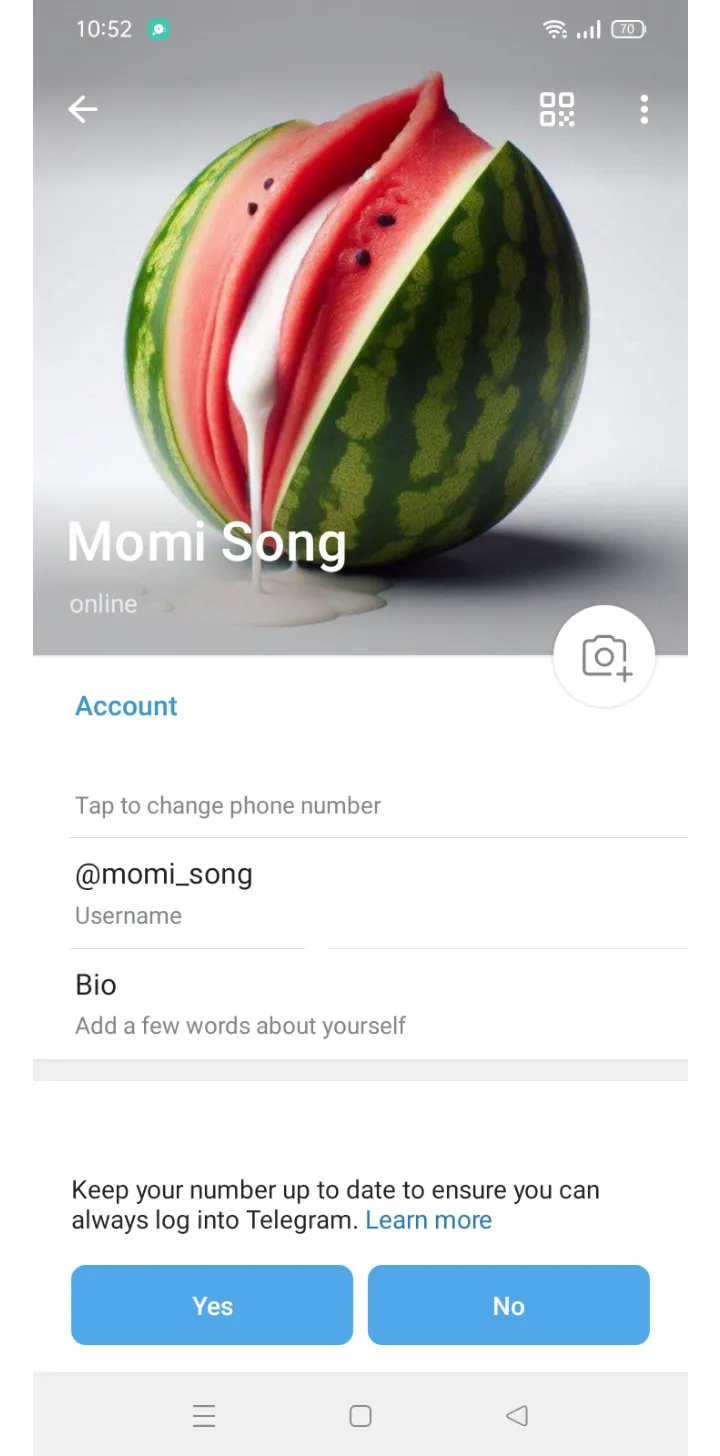 This is my only Telegram account for more of my services DM me here
