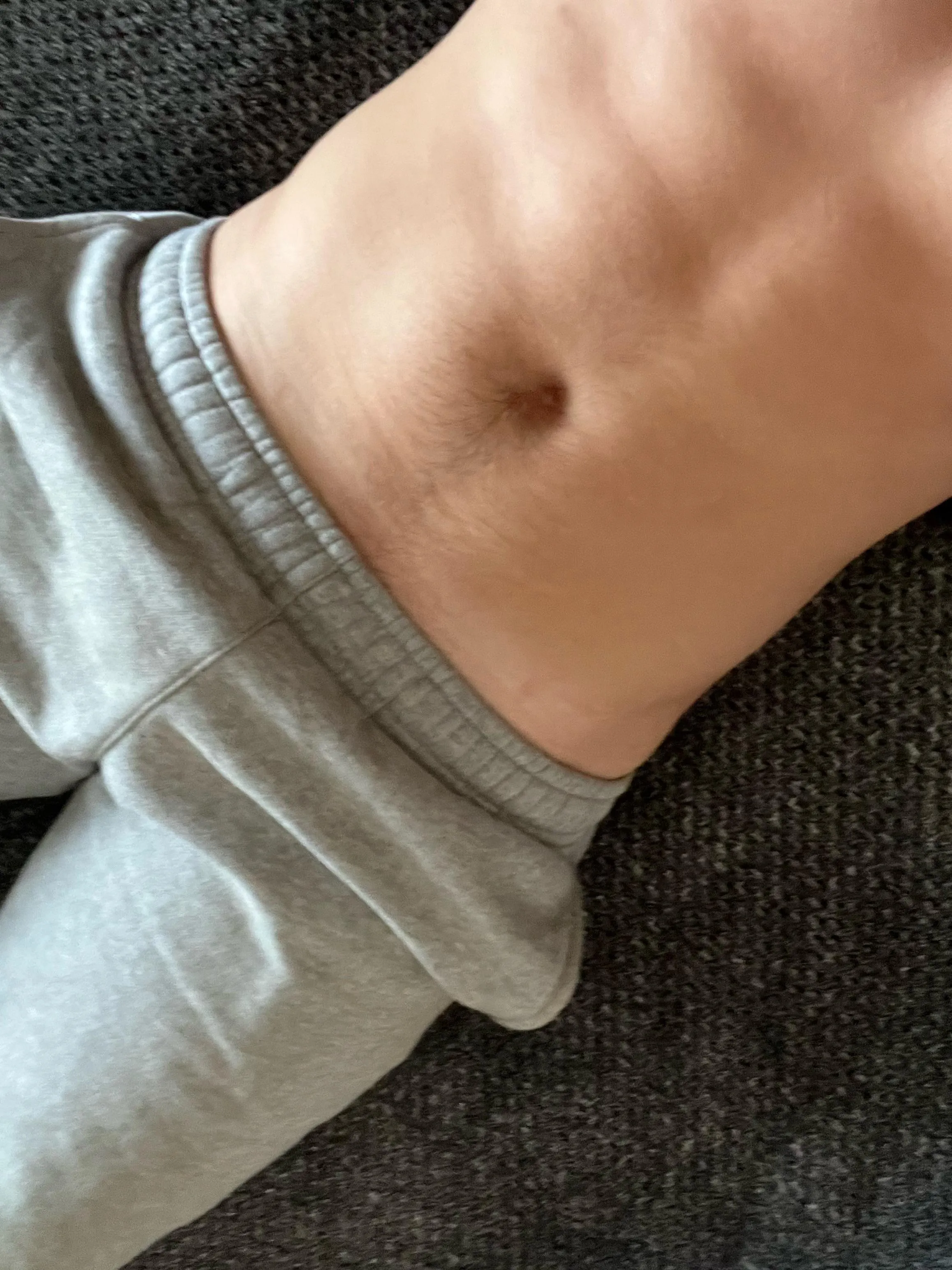 18yo teen boy in grey sweats😉