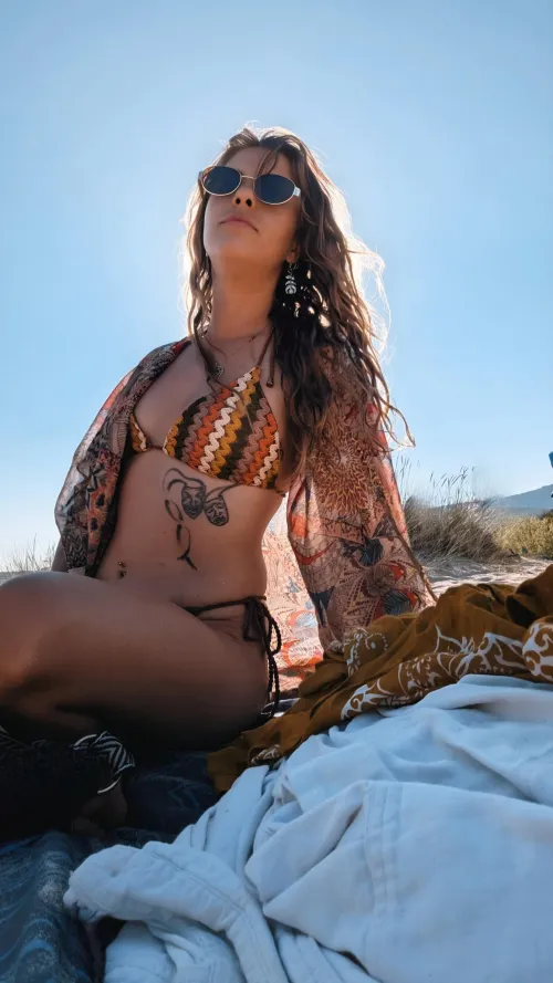 Blocking Moroccan sunsets with my ego ☀️🏹