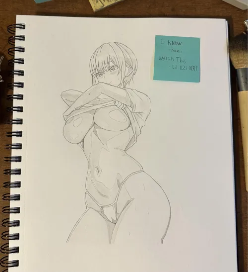 ICHIKA NAKANO DRAWING!