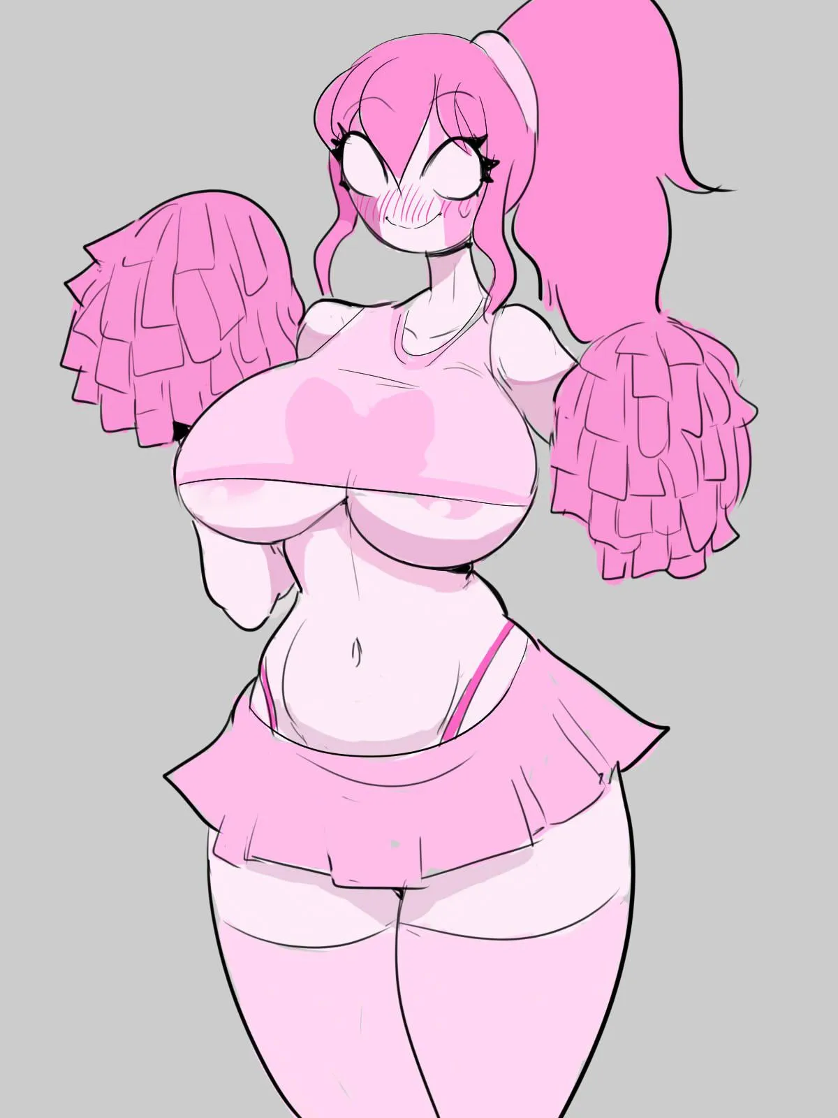 Milf mom cheer-leading?!?