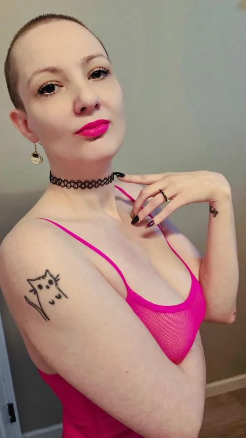 Putting the 'hot' in hot pink 💗