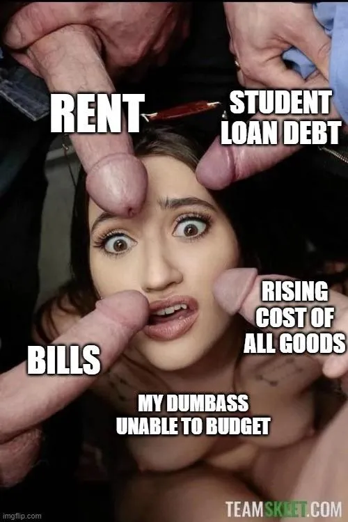 Adulting is stupidly hard in this economy yo.