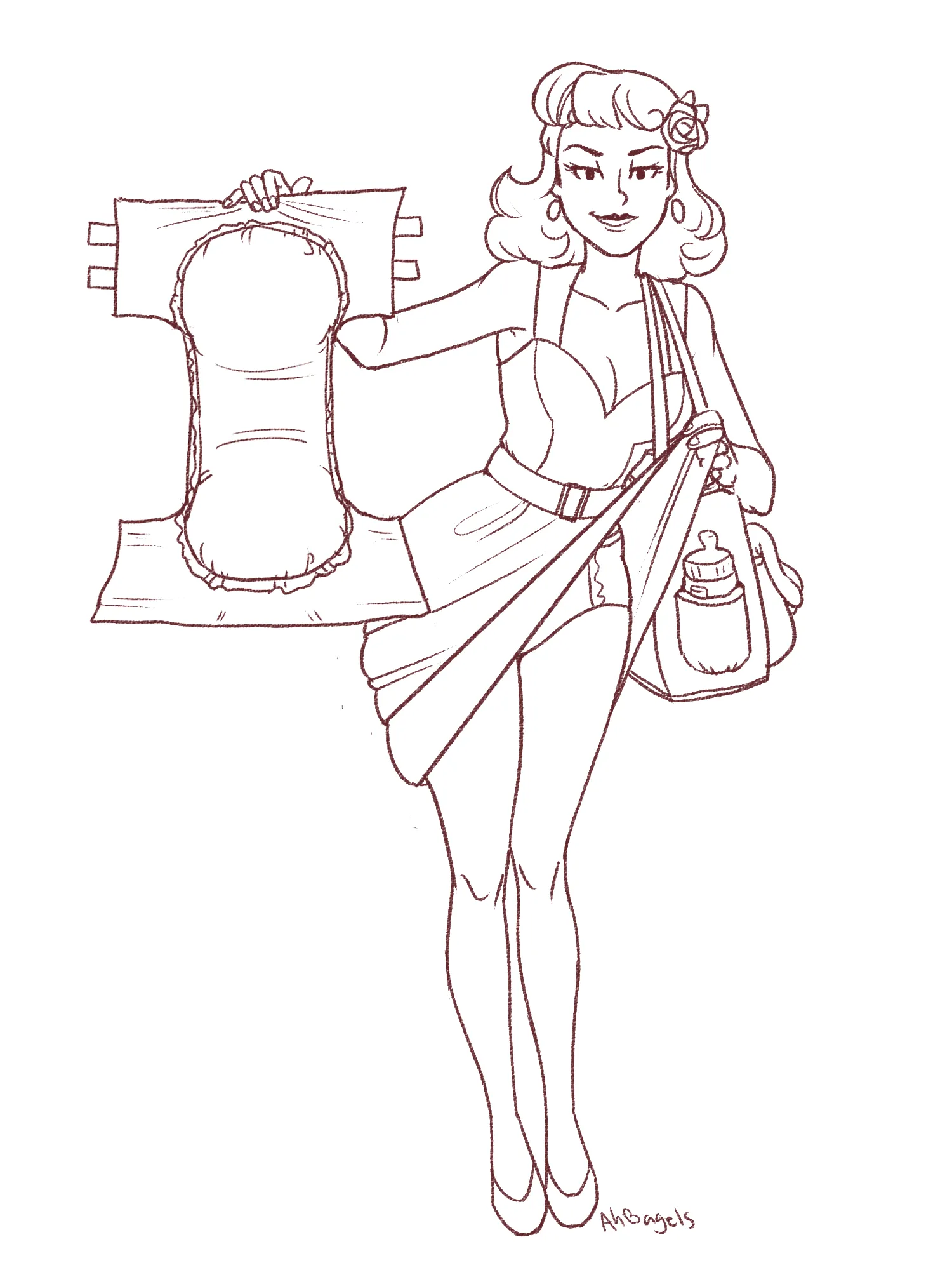 Ah-Bagels- 'She's ready for you'