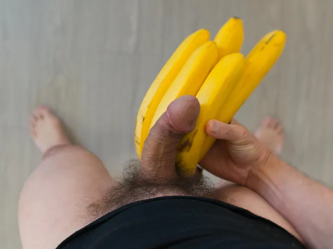 Checking our produce for ripeness