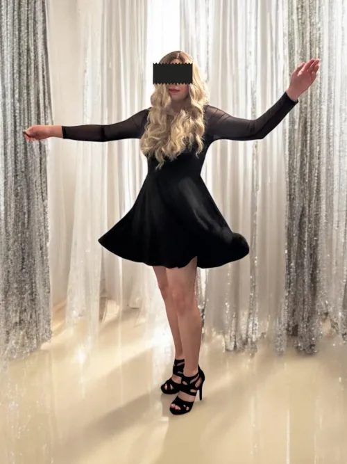 Diesmal im Kleid 🥰