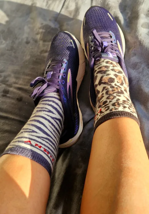 Guess the smell of them after my run