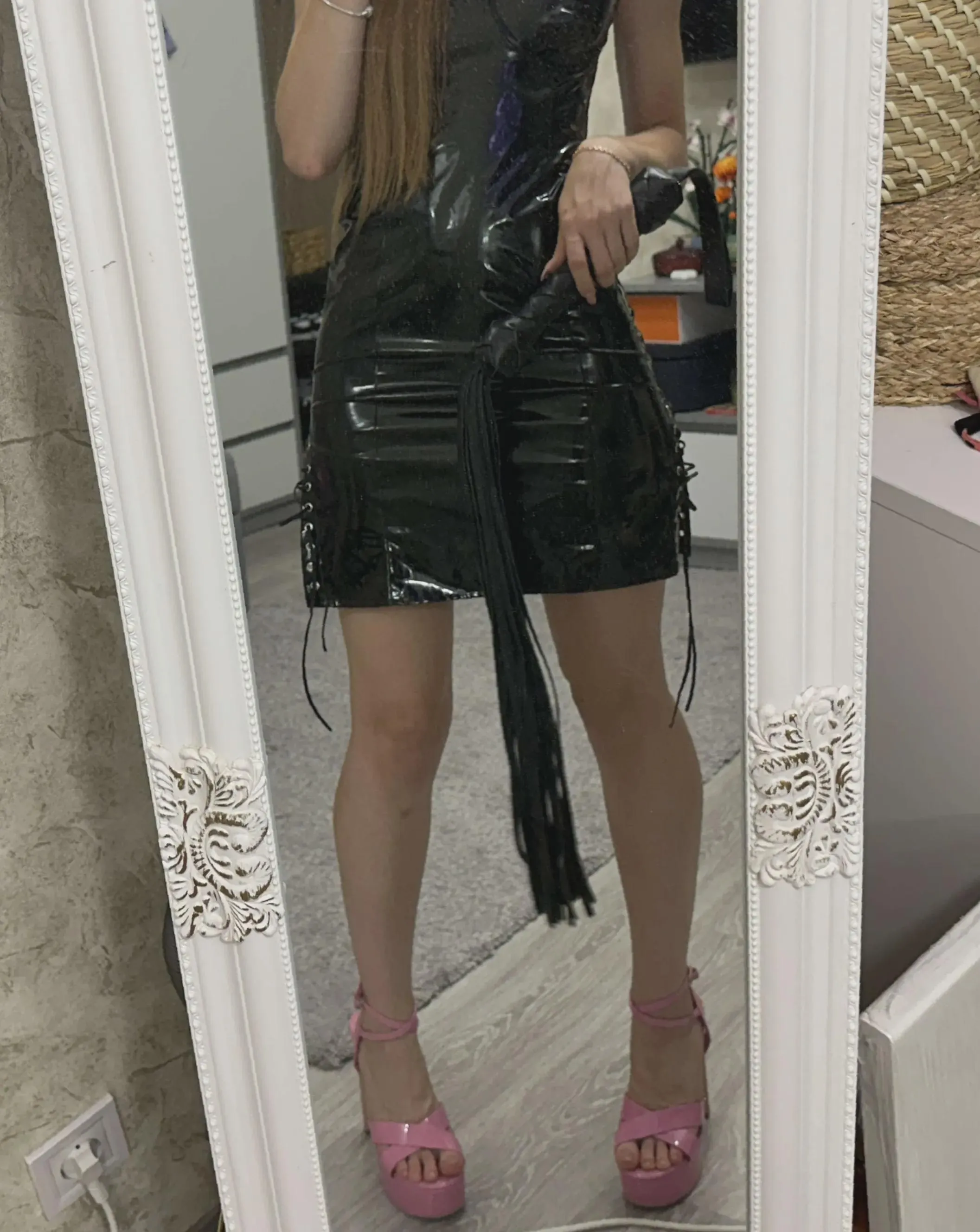 Heels and a dress for a date night