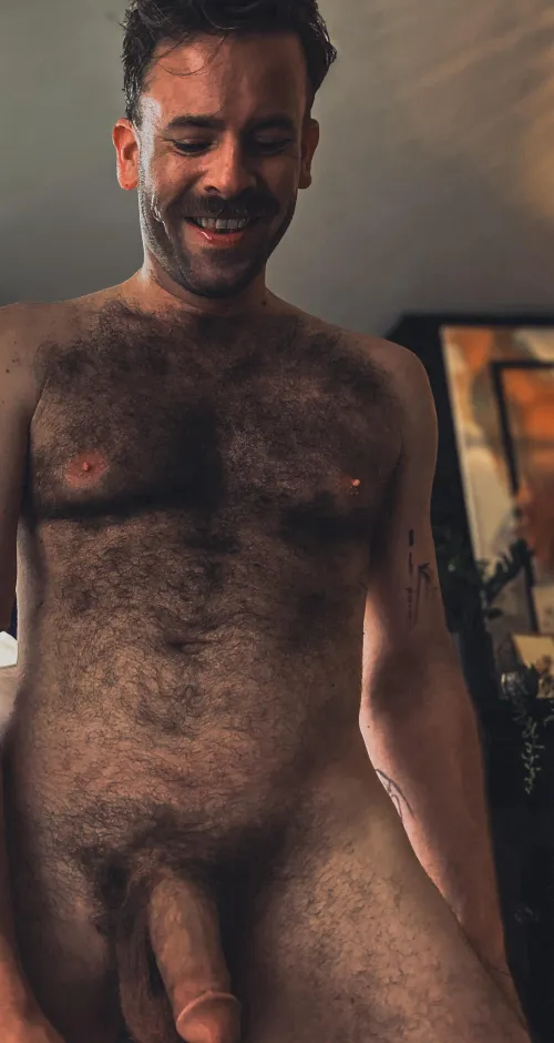 Is this the trail that makes you happy? Or is it the cum on my face?…😈🫣😂