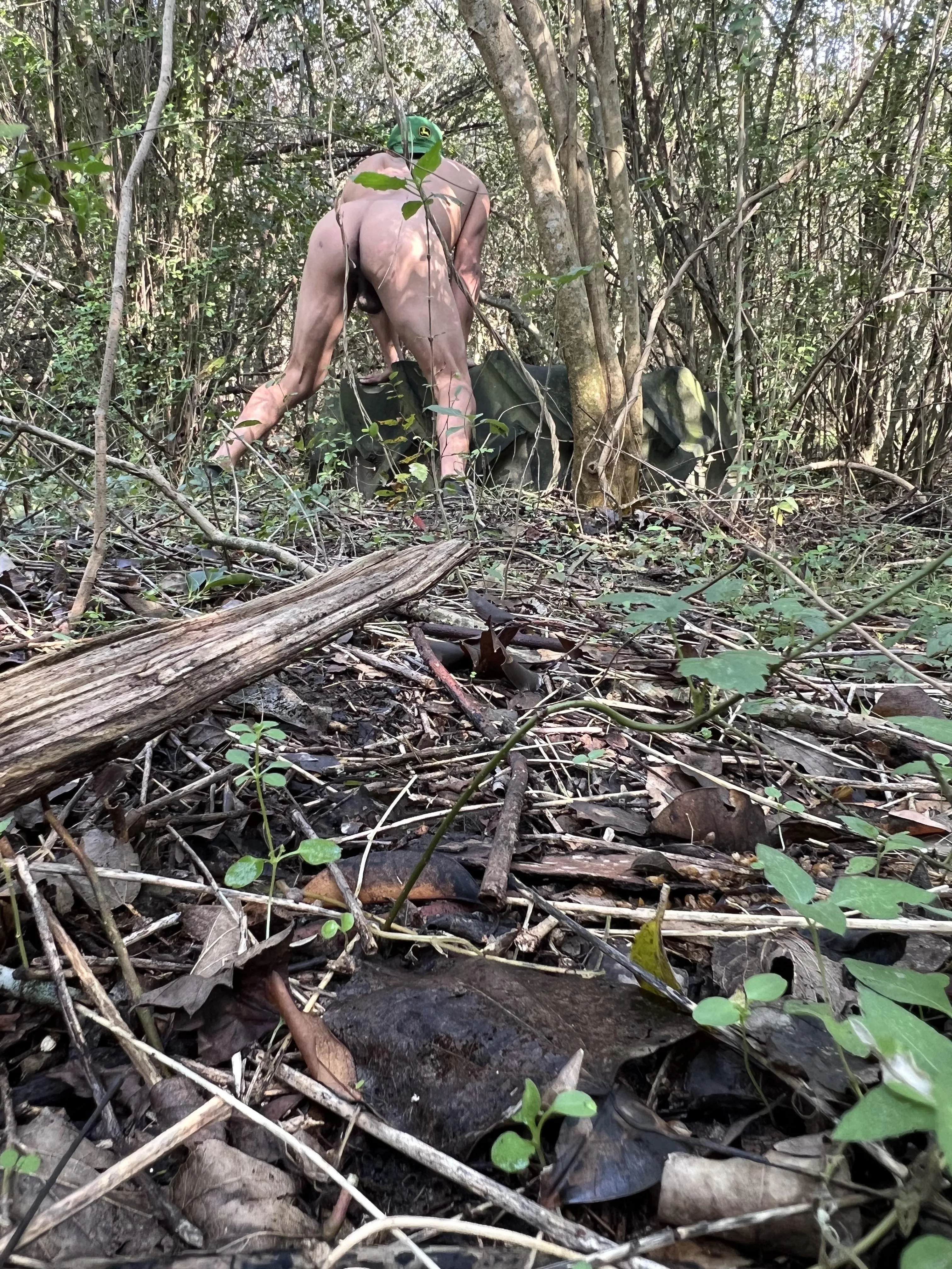 Love being naked in the woods
